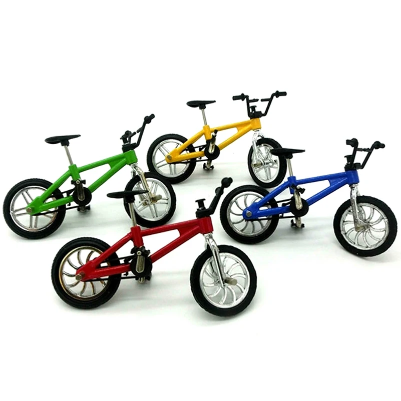 Мини Сплав палец BMX велосипедный ящик комплект Флик Трикс Finger Bikes инструмент игрушки BMX модель велосипеда TechDeck гаджеты Новинка кляп детские игрушки