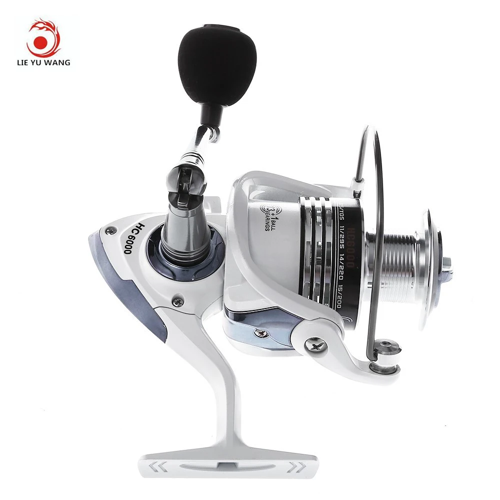 

LIEYUWANG 13 + 1BB Gear Ratio Up to 5.1:1 Spinning Fishing Reel Automatic folding with Exchangeable Handle for Casting Line
