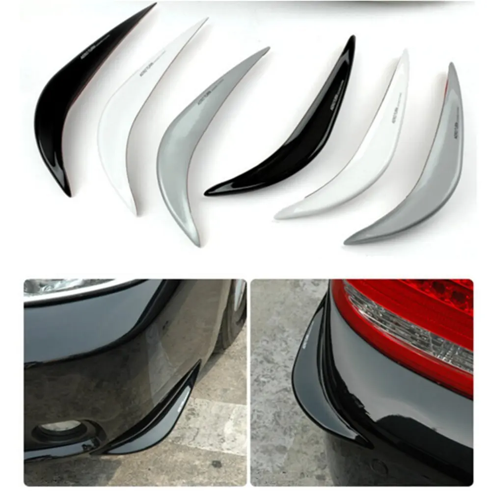 2 шт. жесткие наклейки из ПВХ для бампера Toyota Corolla Rumion Runx FJ Cruiser Fortuner GT86