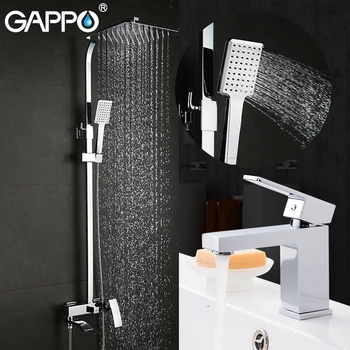 

GAPPO bathtub faucet wall mounted bathroom shower faucet Basin faucet basin mixer bathroom shower set