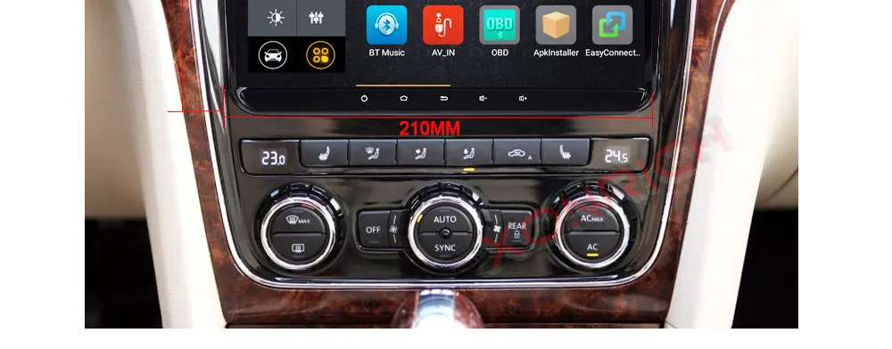 Perfect Android 8.1 Auto Stereo Radio GPS Car No DVD Player For koda/Octavia/Seat/VW/CC/PASSAT B6 B7 Golf 5 6 RAM 2GB 4 Core 13
