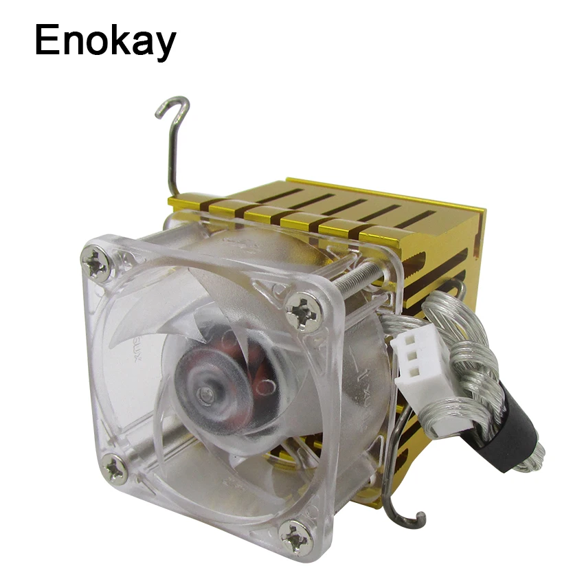 Enokay 1 комплект золотой DIY Северный радиатор чипест кулер радиатор 40x38x36 мм с 40 мм x 20 мм вентилятор охлаждения 4020