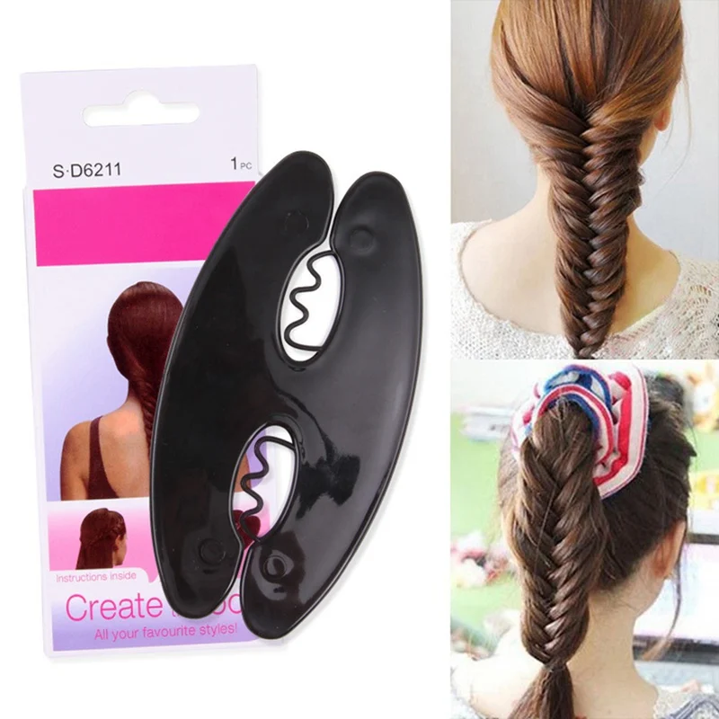 

Magic French Hair Braiding Weave Braider Roller Twist Styling Maker DIY Hairstyling Accessories Salon Tool