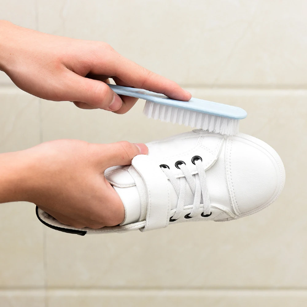 Cleaning Brush Kit for Suede Nubuck Boot Shine Sneaker White Shoes Horn Washing Scrub Cleaner Bathroom Wall Floor Tile Gap Brush