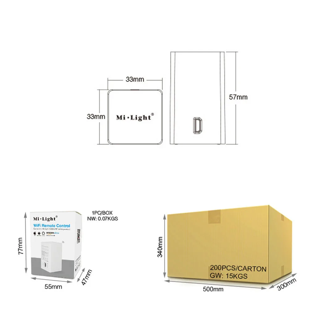 Milight YT1 WiFi голосовой пульт дистанционного управления DC5V USB Smart 4G IOS Android APP контроллер для 2,4 ГГц RGB CCT RGBW светодиодные полосы лампы