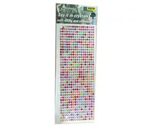 646pcs 1sheet Decorative font b toys b font sticker 4mm Diy Decal Mobile PC Art pearl