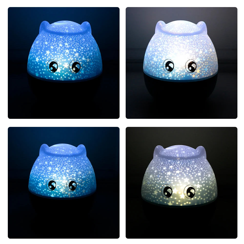 

Led Lighting Lamp Bulb USB charging Projector Lamp Music Speaker 360 Degree Rotation Lamp Starry Sky Constellation Table Lamp