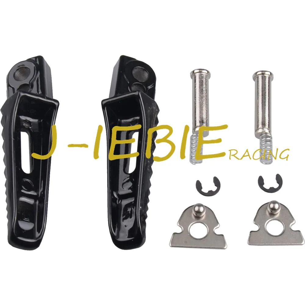 Черные задние колышки для подножки Suzuki GSXR 1000 GSXR1000 2005 2016 600/750 GSXR600 GSXR750 2006 B KING 2008