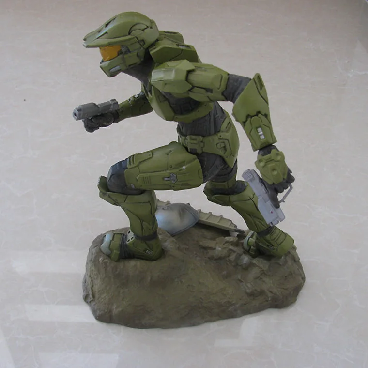 Горячая Halo3 Kotobukiya спартанская фигура статуя 12 дюймов армейский зеленый цвет в коробке