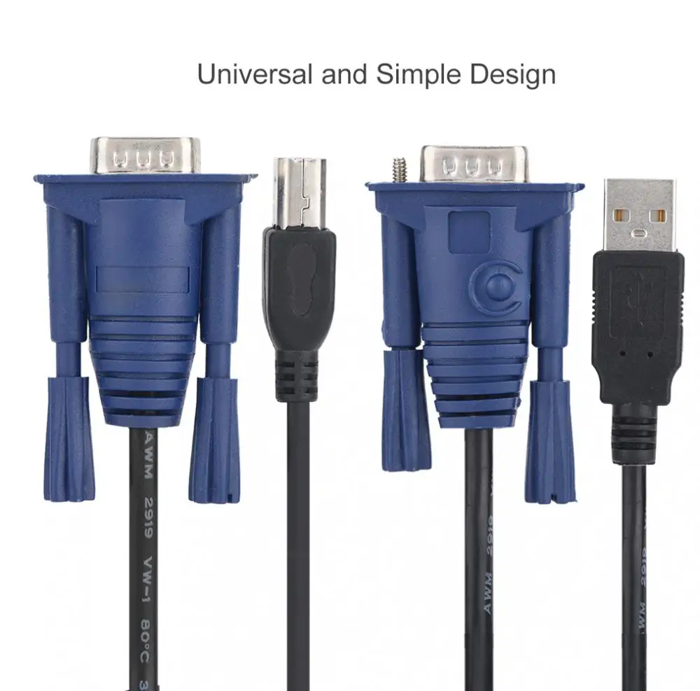 1 4 M USB 2 0 KVM переключатель кабель Многофункциональный удобный для ПК