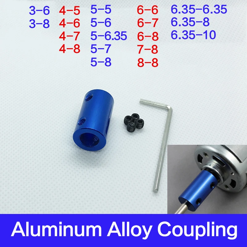 1pcs 3-6mm 3-8 Extend CNC Motor Jaw Shaft Coupler 5mm To 8mm Rigid Coupling OD 4-5mm 4-6 4-8 5-5 5-6 5-7 5-8 6-6 6-7 6-8 7-8 8-8 1pcs 3-6mm 3-8 Extend CNC Motor Jaw Shaft Coupler 5mm To 8mm Rigid Coupling OD 4-5mm 4-6 4-8 5-5 5-6 5-7 5-8 6-6 6-7 6-8 7-8 8-8