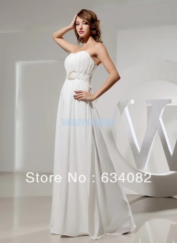 

free shipping brides maid dress long 2013 maternity dresses sexy beading long white sheer dress long chiffon coral evening dress
