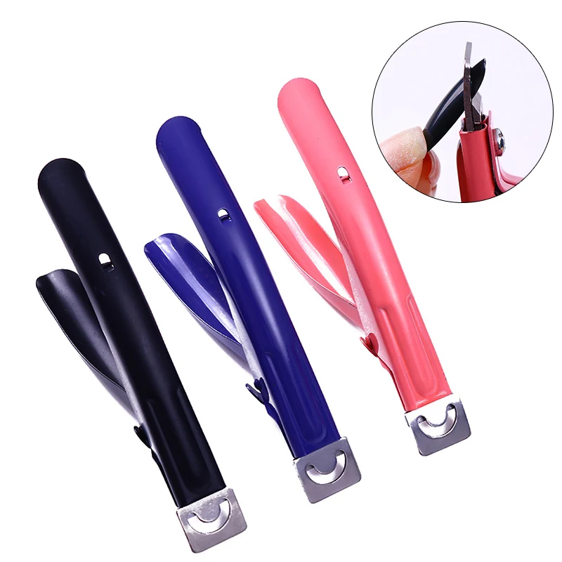 

1Pc Acrylic UV Gel False Tips Edge Cutter Nail Cuticle Nipper Clipper Dead Skin Remover Manicure Nail Art Tool
