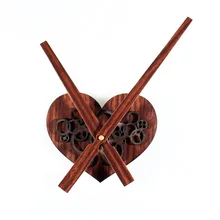 30CM Large Metallic Pointer DIY Heart-shaped Gear Clock Movement