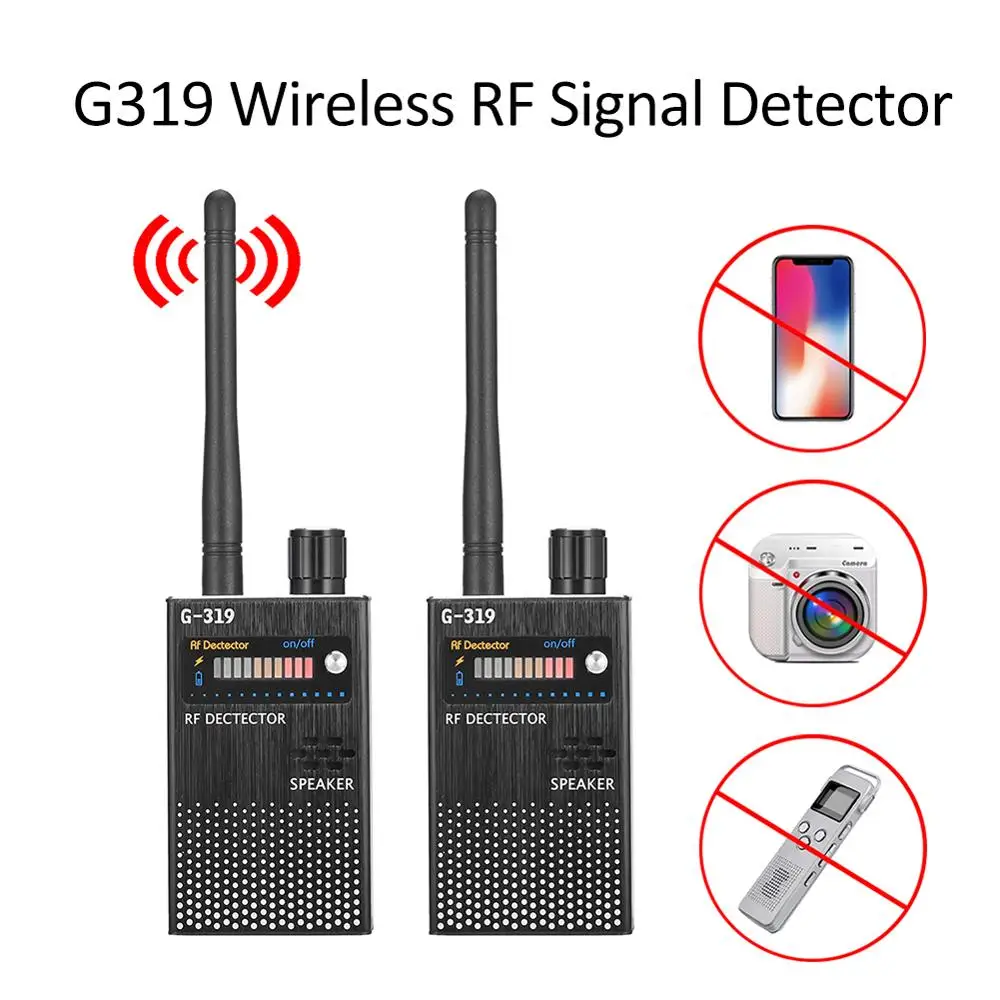 G319 анти-gps локатор детектор мобильного телефона беспроводной радиочастотный сигнал детектор полный диапазон Ошибка детектор Finder защита безопасности(ЕС Plug