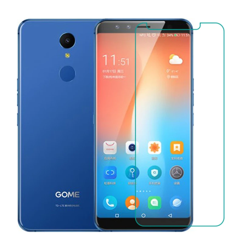 Закаленное стекло 9H для смартфона Gome U7 5 99 дюйма стеклянная защитная пленка