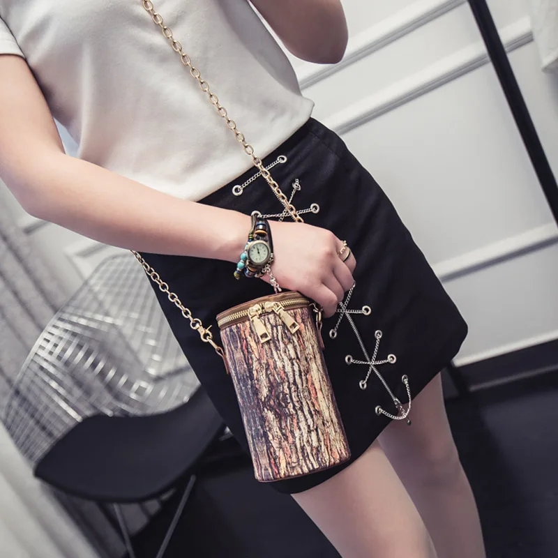 

Bags for Women 2019 New Vintage Zipper PU Leather Women Lady Shoulder Crossbody Bag Chain Bags for Mobile Phone Bolsa Feminina
