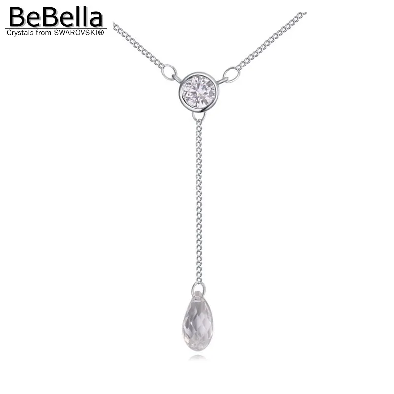

BeBella water drop crystal pendant Necklaces made with Swarovski Elements for girlfriend fashion gift