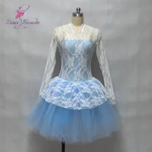 Взрослый романтичный Топ Кружева Слои, балетная юбка-пачка для женщин и девочек для выступления балетный костюм пачка балерина костюм для танцев