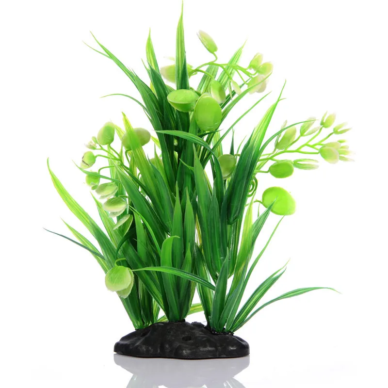 

Artificial Plastic Grass Fish Tank Ornament Water Plant Aquarium Decorations Newest 1Pcs