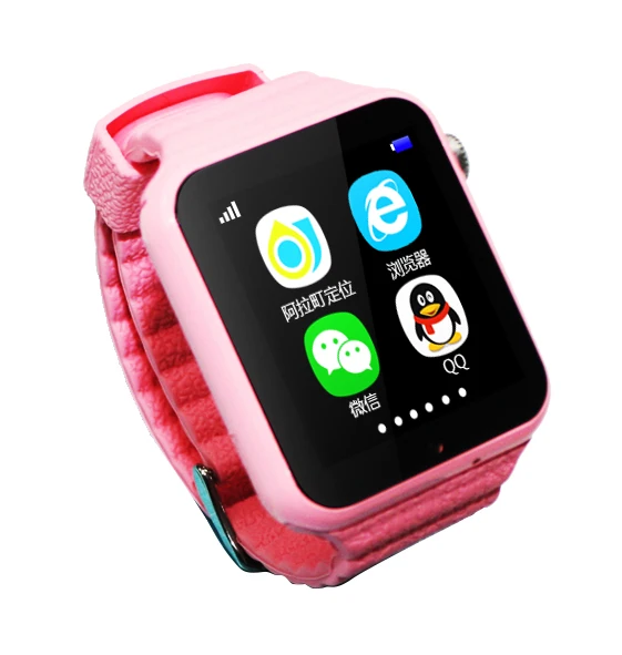 Безопасность детей анти потерял gps трекер smart watch V7K 1 54 ''с камерой facebook Дети SOS