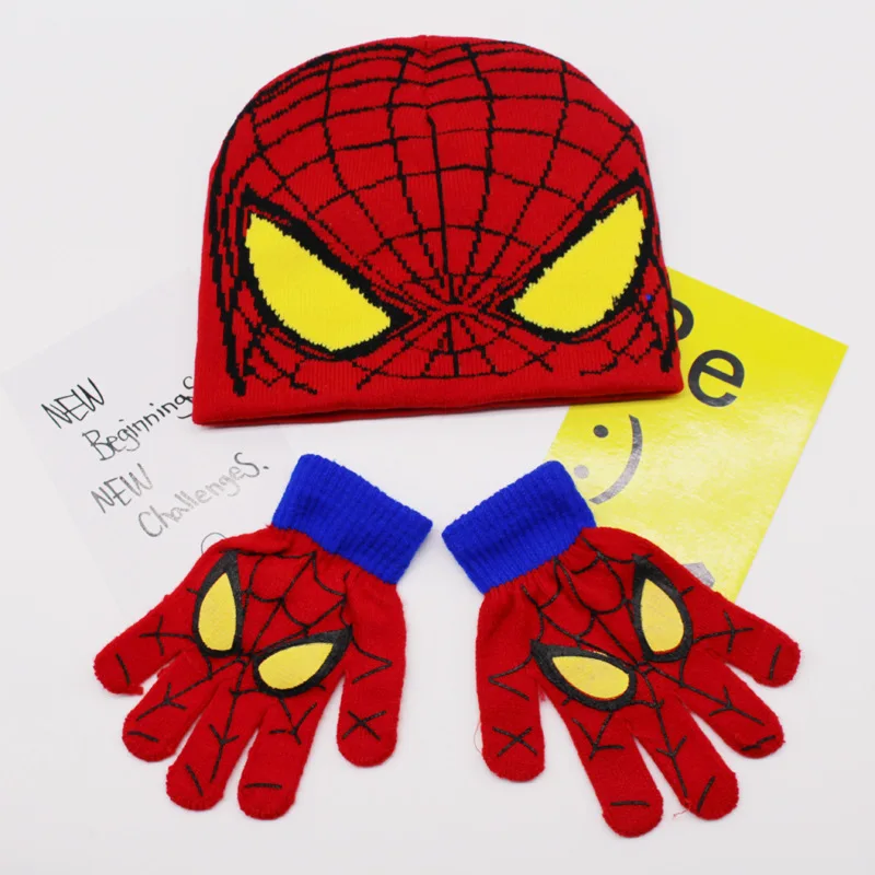 Hot-Children-s-Cap-Scarf-Hat-Winter-Cartoon-Minions-Glove-Hats-Sets-Fashion-Kids-Baby-Warm