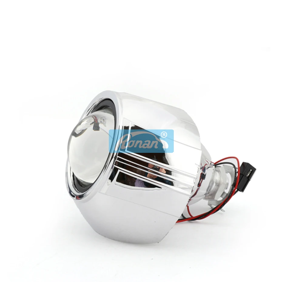 Ронан Smax кожухи маски Крышка для 3,0 Koito Q5 2,5 WST HID Bi Xenon(би ксенон) прожектор с линзой для автомобиля фары переводчик c логотипом отличный подарок