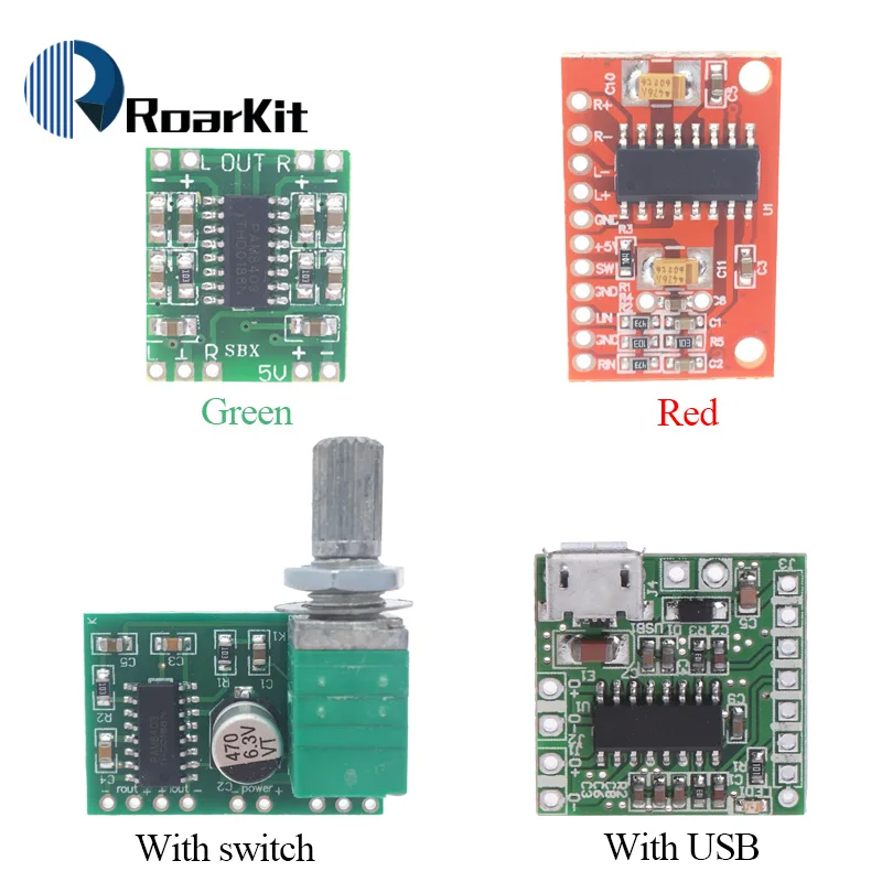 PAM8403 модуль цифровой усилитель мощности доска миниатюрный усилитель мощности класса D плата 2*3 Вт Высокое 2,5~ 5 в USB DIY Bluetooth