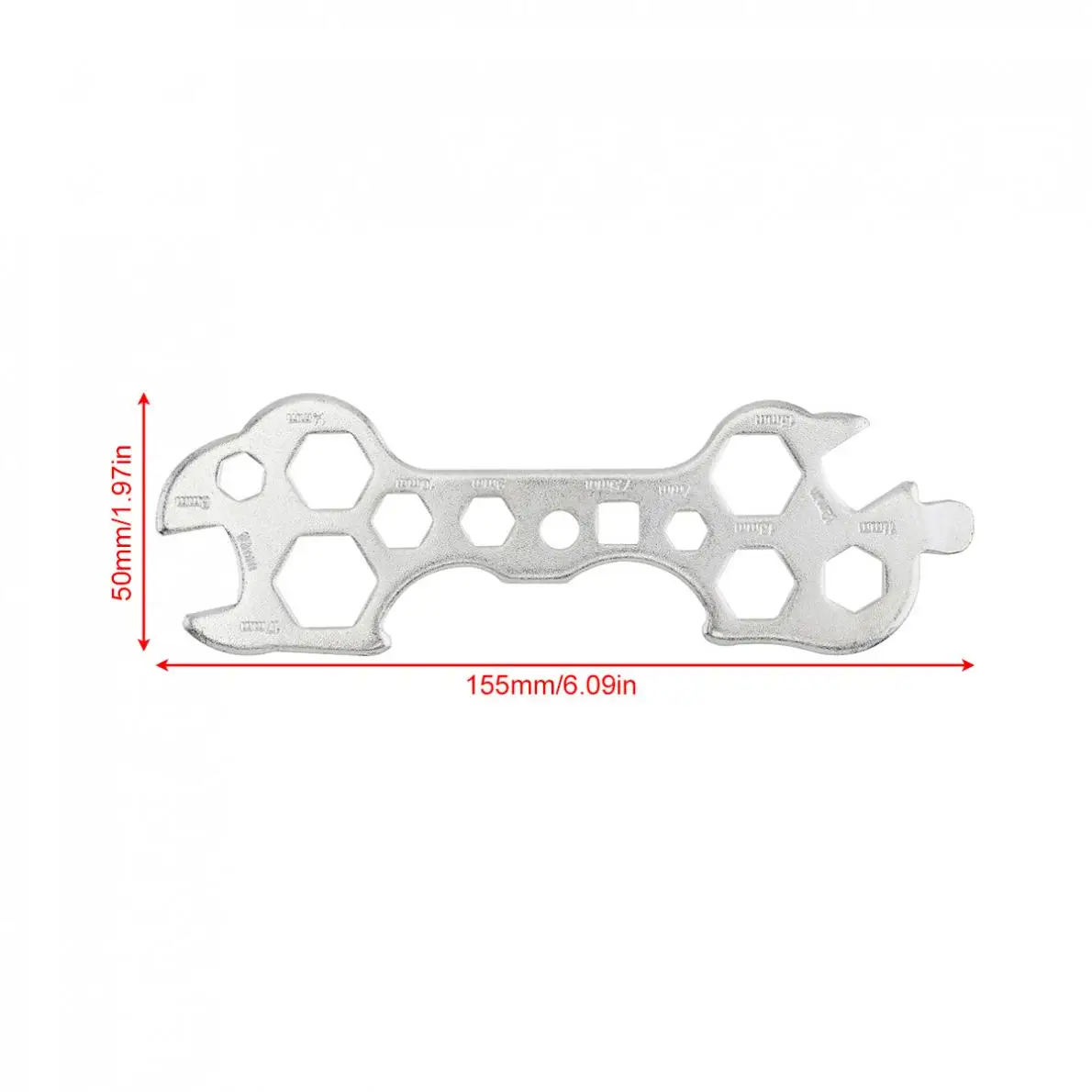 cheap 15 in 1 Bicycle Cycling Bike Porous Wrench Steel Herramientas Bicicleta Hexagon Spanner Repair Bike Tool Kit Repair Accessories