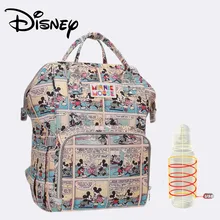 Сумка для подгузников disney, USB, Оксфорд, изоляционные сумки, для бутылочек, для кормления, сумка для ухода за ребенком, рюкзак для путешествий, большая емкость, водонепроницаемый