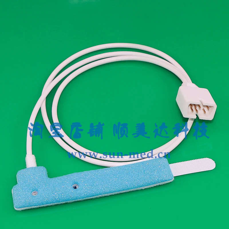 

5pcs disposable Spo2 sensor , Adult Neonate Pulse Oximetry , compatible PHILIPS Mindray drager patient monitor