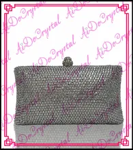 Aidocrystal direkter verkauf der fabrik frau weiß diamant handtasche und schuhe set für party