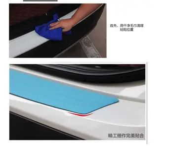 

Car Rubber Rear Guard Bumper For Mercedes W203 Benz W204 W205 W211 Cadillac ATS SRX CTS For Lexus RX RX300 Porsche Accessories