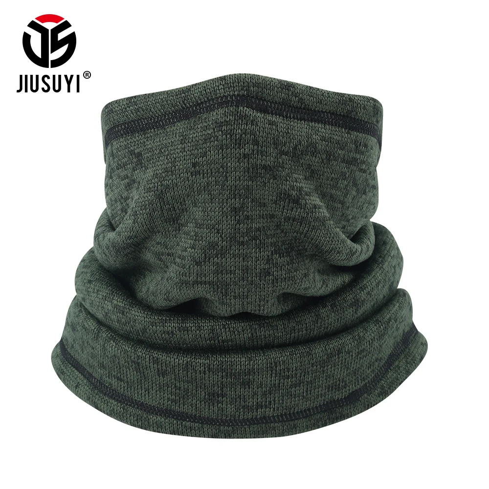 Multifunctional Winter Fleece Knitted Cold Weather Headband Neck Warmer