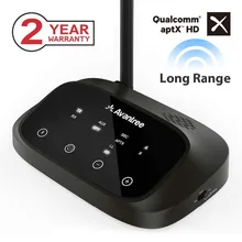 Avantree aptX HD дальний Bluetooth передатчик для телевизора аудио, беспроводной передатчик и приемник, обход и Bluetooth работа