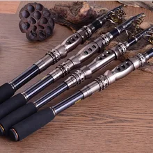 1,8-2,7 м Регулируемая углеродная телескопическая удочка, телескопическая удочка для дальнего заброса