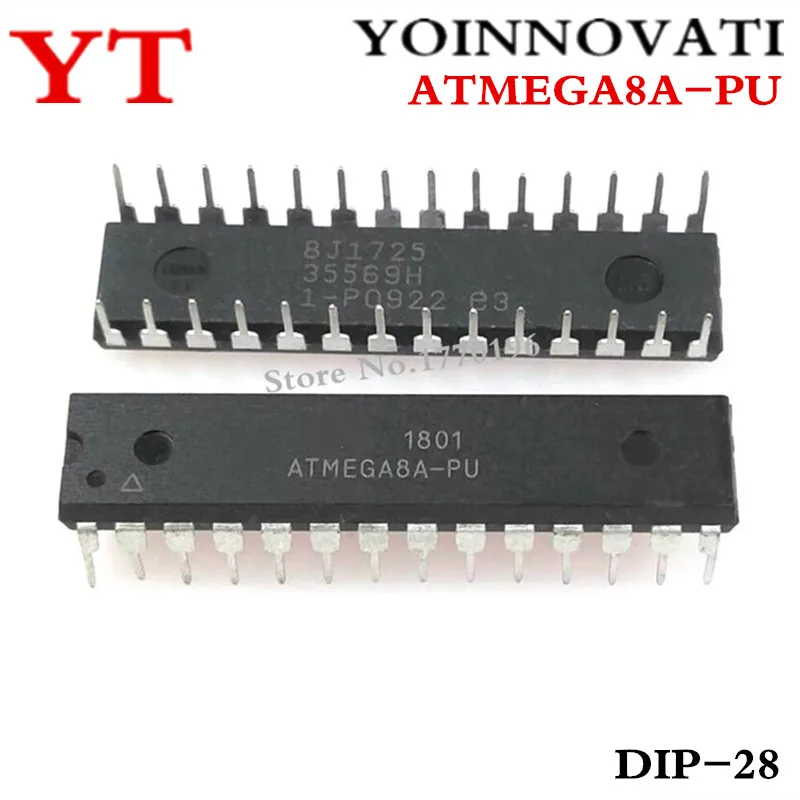 

5pcs/lot ATMEGA8A-PU ATMEGA8A PU DIP-28 ic Best quality
