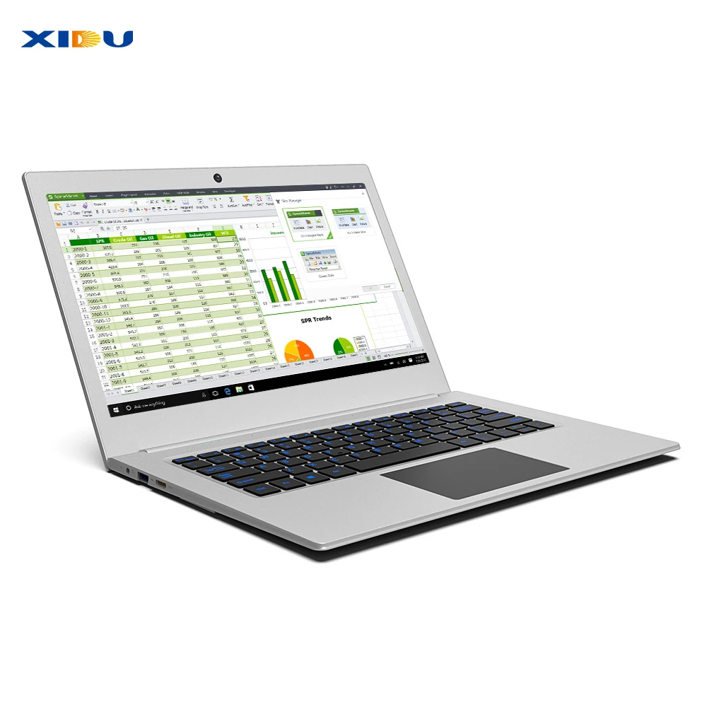 Ноутбук XIDU 12 5 &quotWindows 10 2560x1440 ips дисплей 6 ГБ Intel Celeron N3450 ноутбук 2 4G/5G WiFi с разъемом