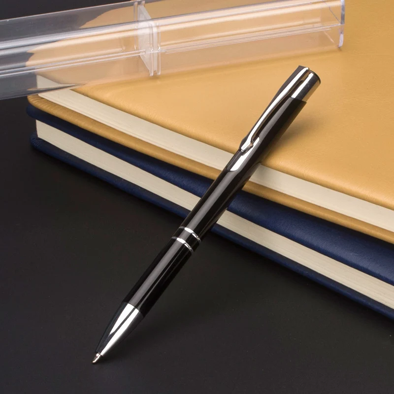MONTE MOUNT Luxury Metal Rollerball High Quality Pen Ballpoint Pens for Business Gift pencil bag