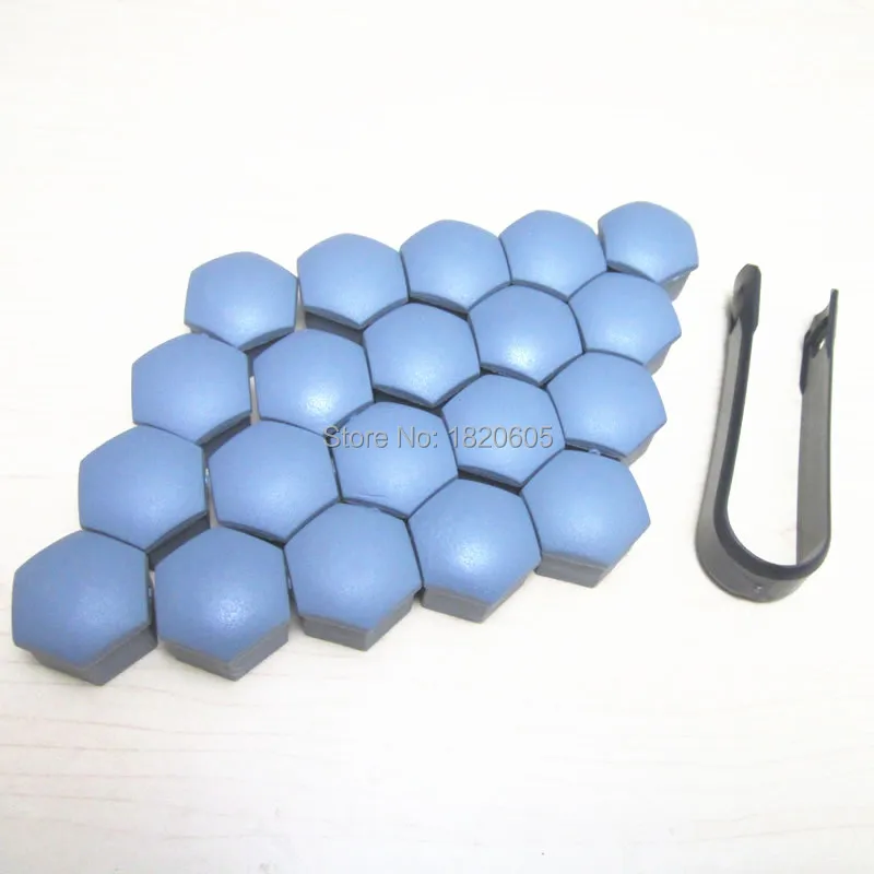 20Pcs for Audi A1 A3 A4 A5 A6 A7 A8 Q5 Q7 Wheel Lug Nut Center Cover