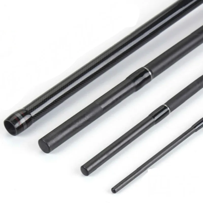 US $102.35 Portable Super Hard Ultra Light Telescopic Fishing Rod Pesca Carp Long Throwing Spinning Rod Carbon Fiber Casting Rod