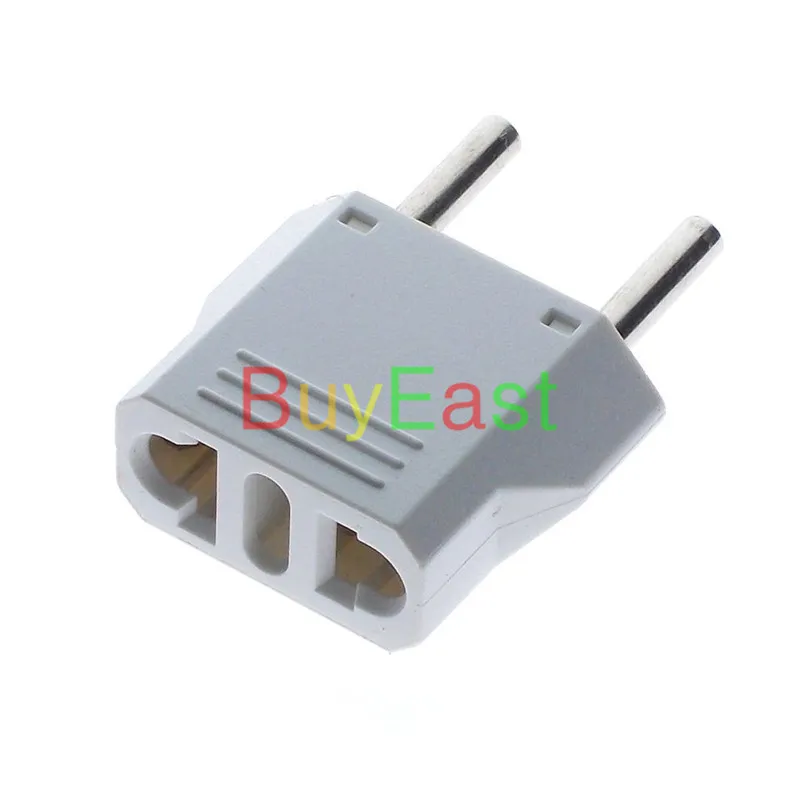 (5 шт.) EU Europlug CEE 7/16 Тип C адаптер питания сменный US Италия вилка 6A 250V|adapter us|plug adapterplug