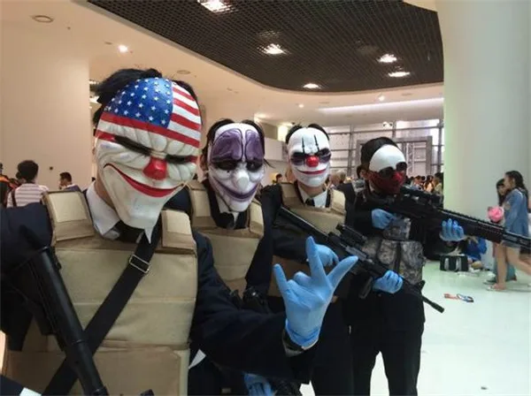 Payday 2 Masks Fans Collection - Fans Show