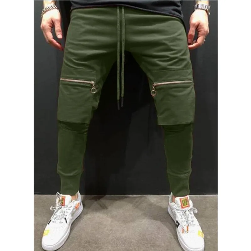 Мужские брюки-шаровары с эластичной резинкой на талии, Мужская Уличная одежда в стиле панк, хип-хоп, повседневные штаны для бега, мужские