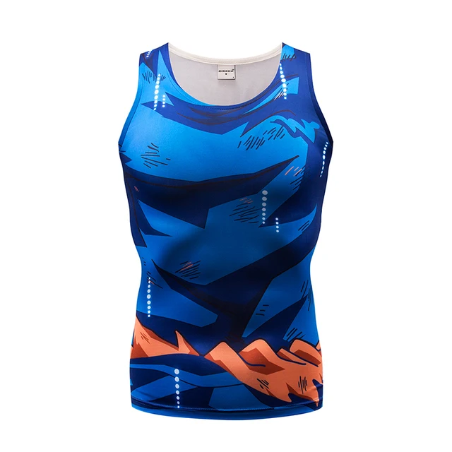 Women Tank Tops Men Vest Dragon Ball Male singlet Casual Tops&Tees Underwaist Fitness Bodybuilding Sleeveless Summer ZOOTOP BEAR 1