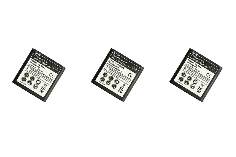 Ciszean 3 шт./лот 2800 мАч B740AC/K/E/U Сменный аккумулятор для Samsung Galaxy S4 Zoom C101 C1010 C105A C105 NXF1 NX3000