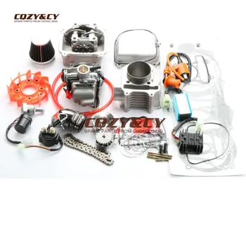 

200cc Big Bore Kit, Performance Coil AC CDI A14 Cam for GY6 150cc 157QMJ 63mm Chinese Scooter