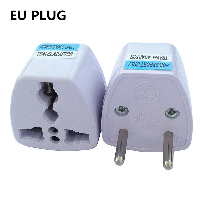 

JRGK Universal Travel Adapter US AU EU UK Plug Travel Wall AC Power Adapter 250V 10A Socket Converter for Android TV box Mobile