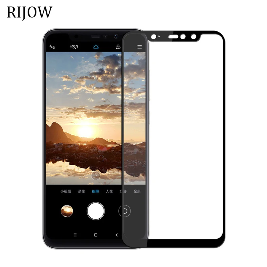 

For Xiaomi Redmi Note 6 Pro 7 7s Tempered Glass Redmi K20 Pro Screen Protector Film 2.5D Full Screen Ultra-thin Global