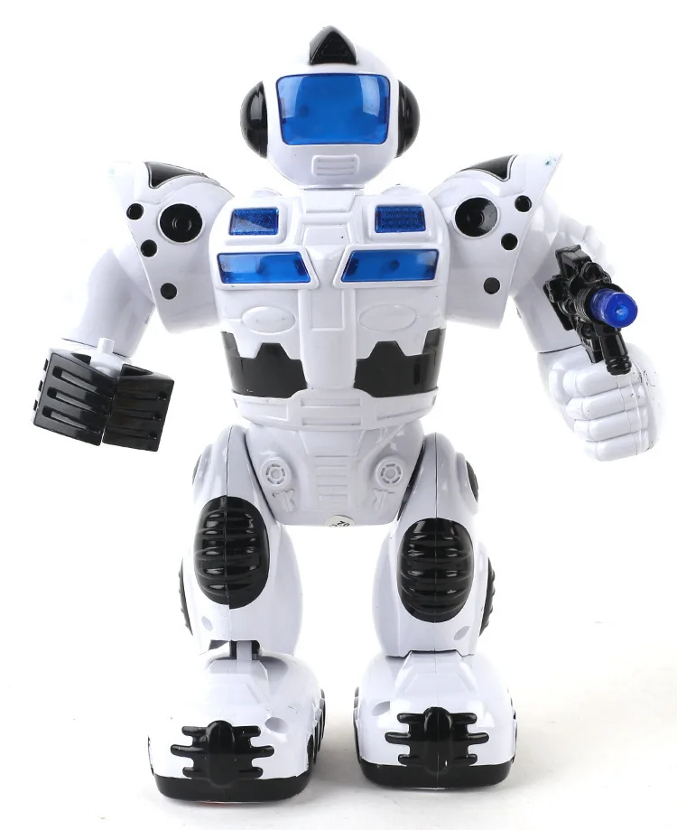 Top with Music Light Walking Robot Agent Cool Robot Toys Giftin Action